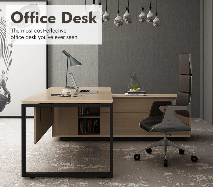 Office Furniture Executive Desk Modern Boss Table L Shape Director Table