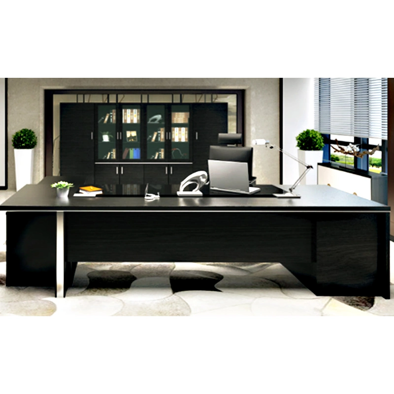 Factory Wholesale Luxury Wooden Executive Table for Boss Office Furniture