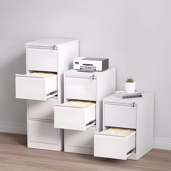 Archivador resistente al fuego con 4 cajones para uso en oficina, gabinete de almacenamiento ignífugo de 4 cajones, archivador de 4 cajones